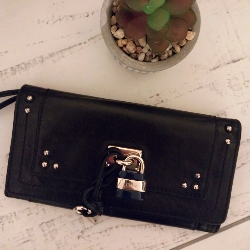 Chloé padlock wallet